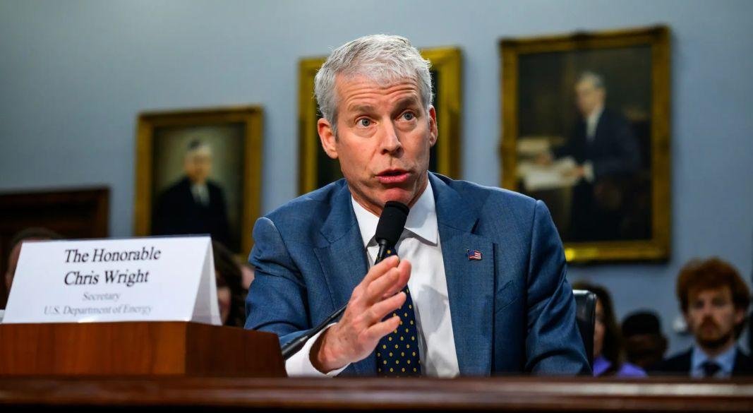 মার্কিন জ্বালানি সচিব ক্রিস রাইট।