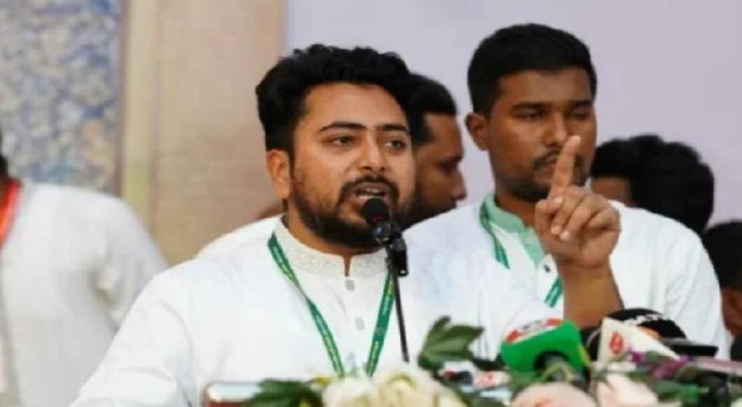 জাতীয় নাগরিক পার্টির (এনসিপি) আহ্বায়ক ও বিরোধীদলীয় চিফ হুইপ নাহিদ ইসলাম।