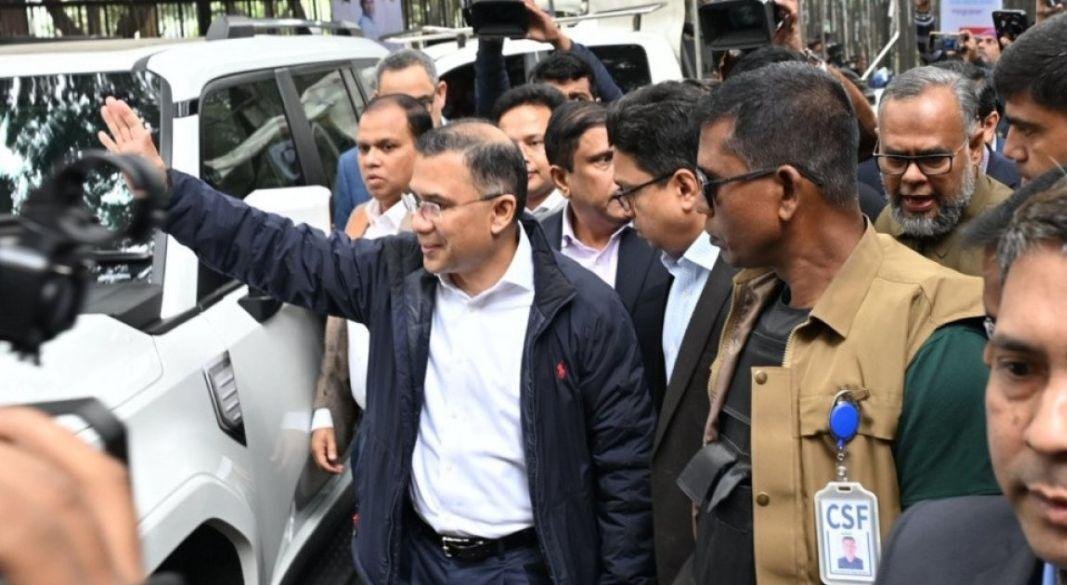 প্রধানমন্ত্রী ও বিএনপি চেয়ারম্যান তারেক রহমান