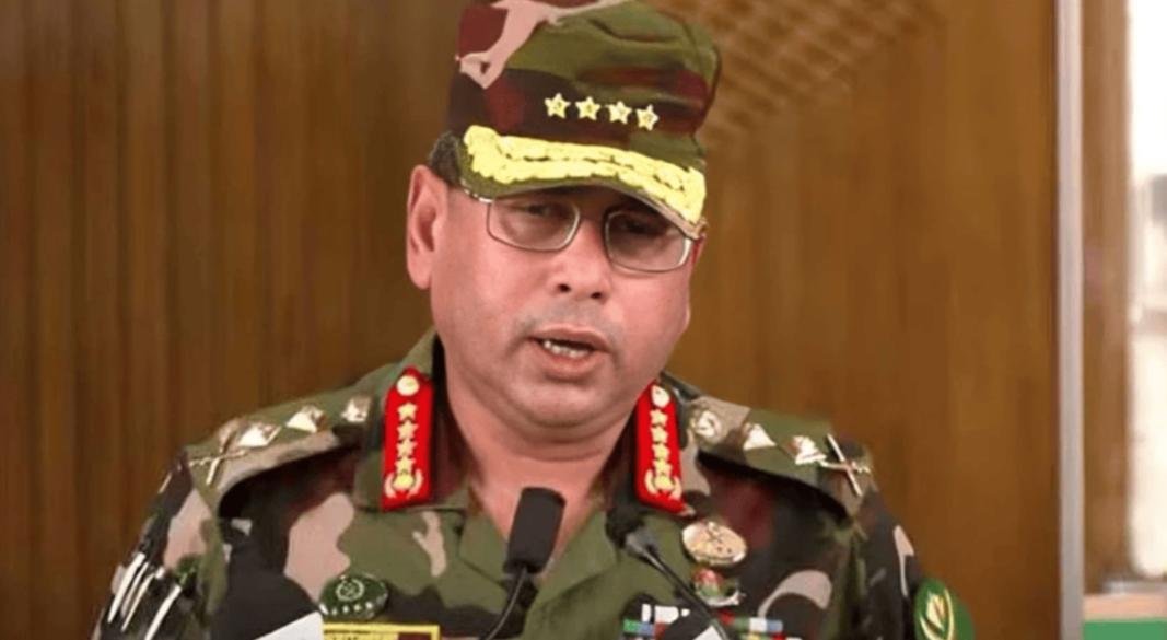 সেনাপ্রধান ওয়াকার-উজ-জামান। ফাইল ছবি
