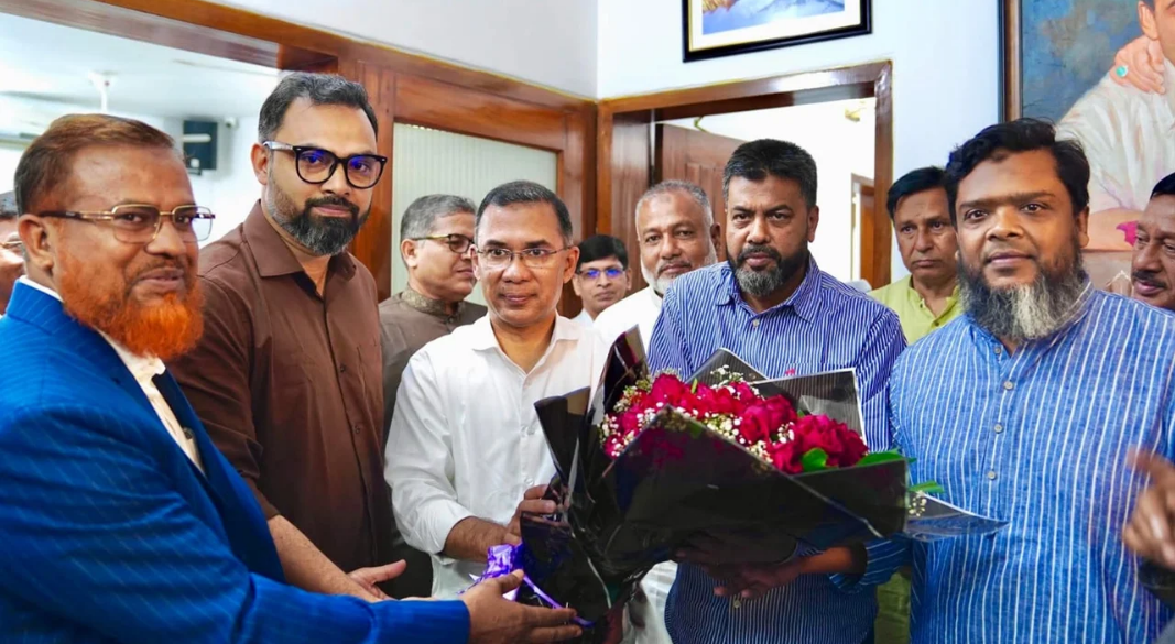 বিএনপি চেয়ারম্যানের রাজনৈতিক কার্যালয়ে শুভেচ্ছা বিনিময়