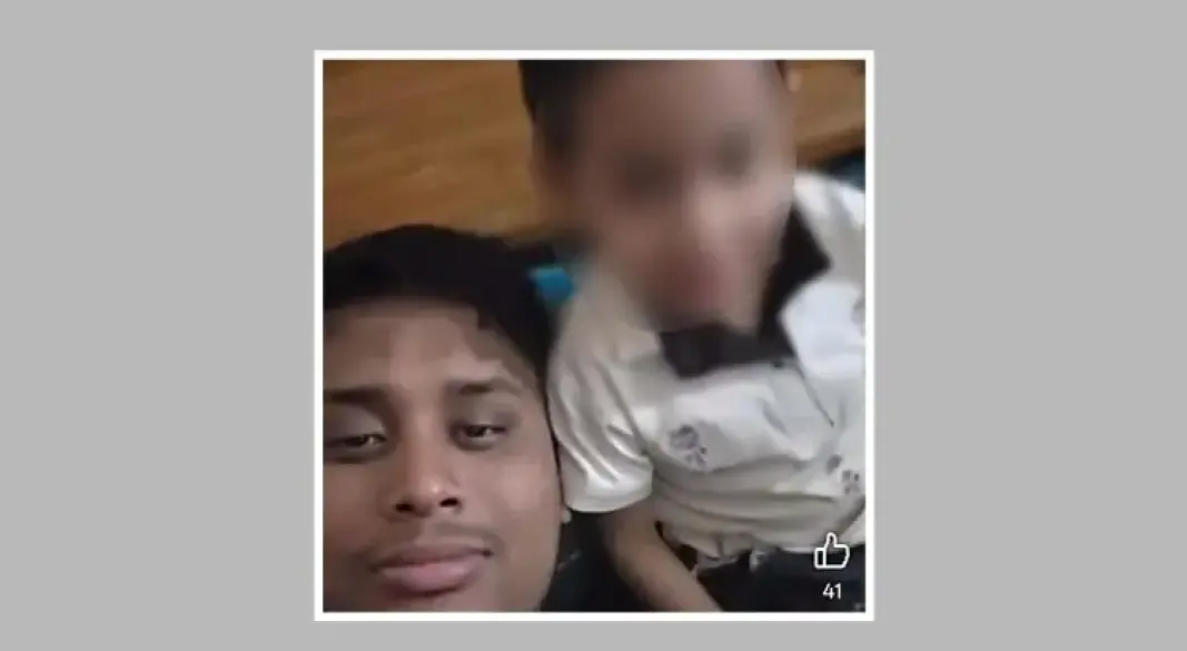 এক শিশুকে নিয়ে ভিডিও ধারন করেন হাসনাত আব্দুল্লাহ