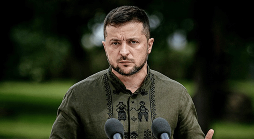 ইউক্রেনের প্রেসিডেন্ট ভলোদিমির জেলেনস্কি। ছবি: সংগৃহীত