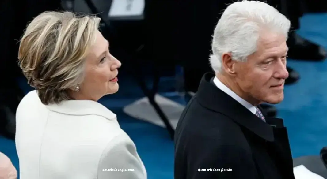 ফটো: প্রেসিডেন্ট ক্লিনটন ও হিলারি ক্লিনটন দম্পতি