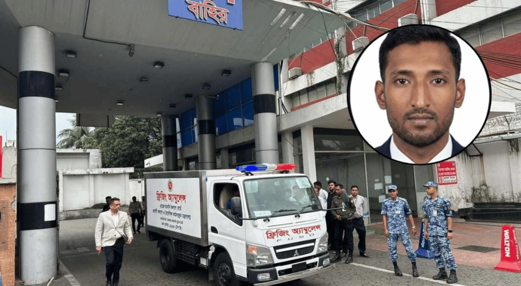 সৌদিতে ইরানি হামলায় নিহত মোশারফ হোসেনের মরদেহ ঢাকায় পৌঁছেছে