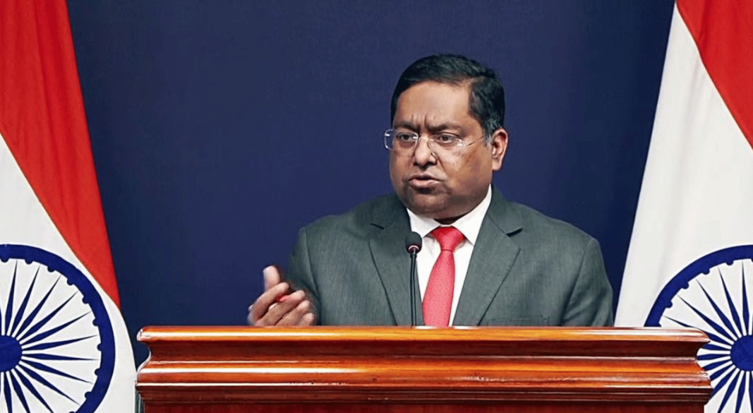 ভারতের পররাষ্ট্র মন্ত্রণালয়ের মুখপাত্র রণধীর জয়সওয়াল