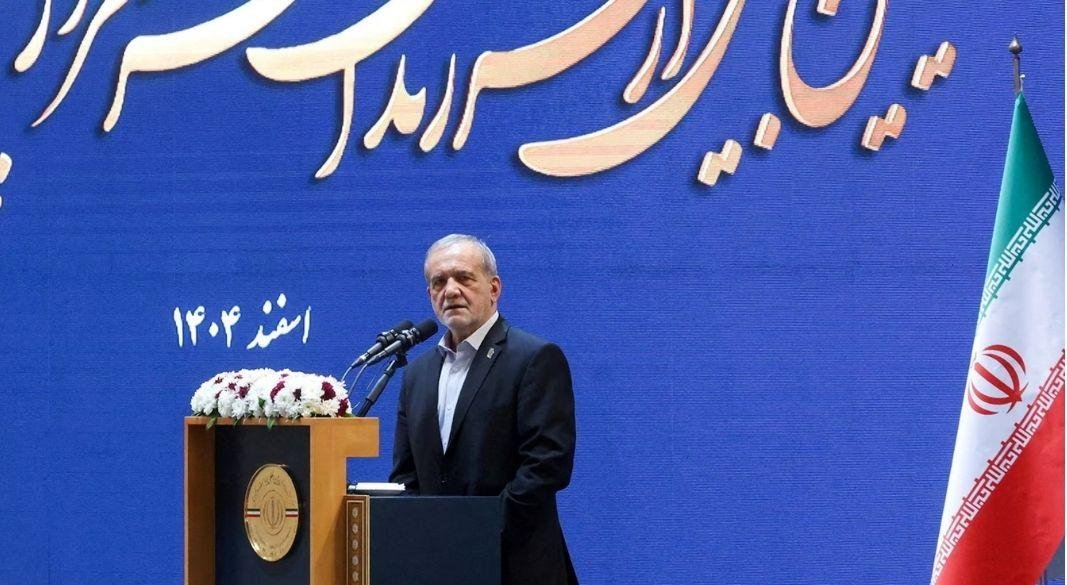 ইরানের প্রেসিডেন্ট মাসুদ পেজেশকিয়ান।