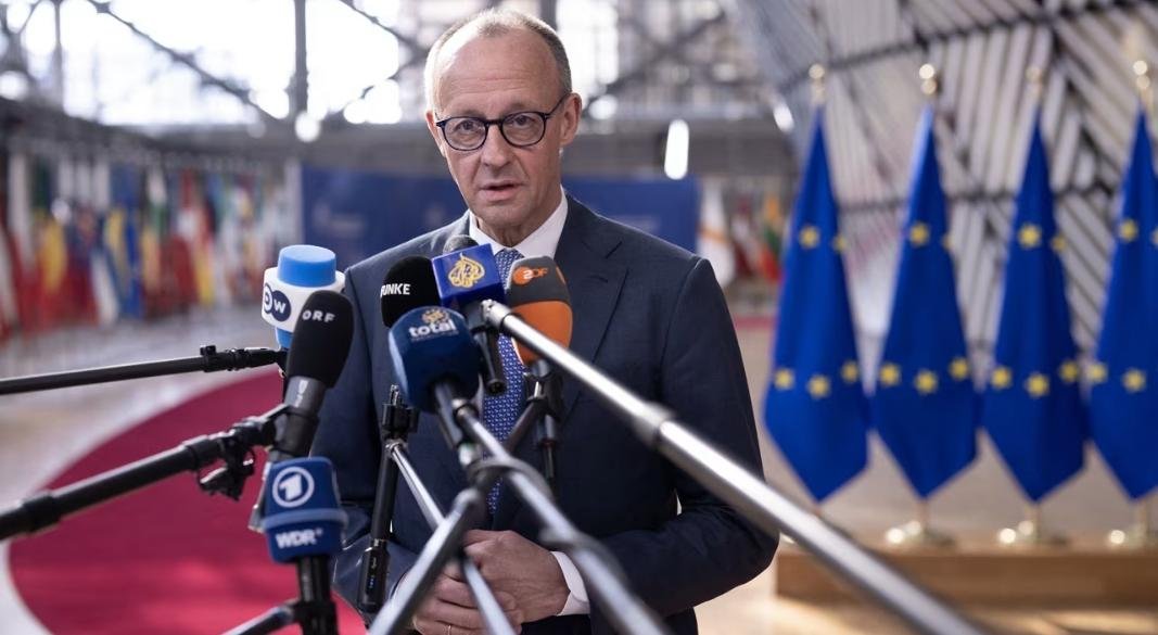 জার্মানির চ্যান্সেলর ফ্রেডরিখ মের্জ। ছবি: সংগৃহীত