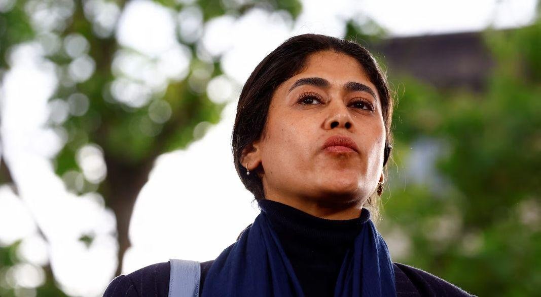 ফরাসি-ফিলিস্তিনি আইনজীবী এবং ইউরোপীয় পার্লামেন্টের সদস্য রিমা হাসান। ছবি: সংগৃহীত