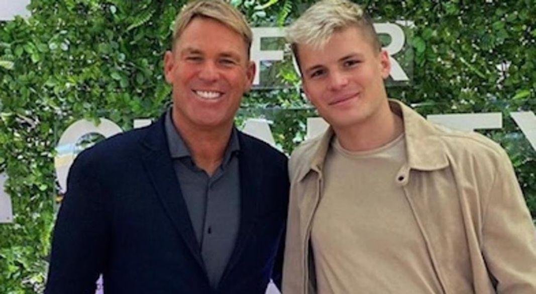 শেন ওয়ার্ন ও জ্যাকসন ওয়ার্ন