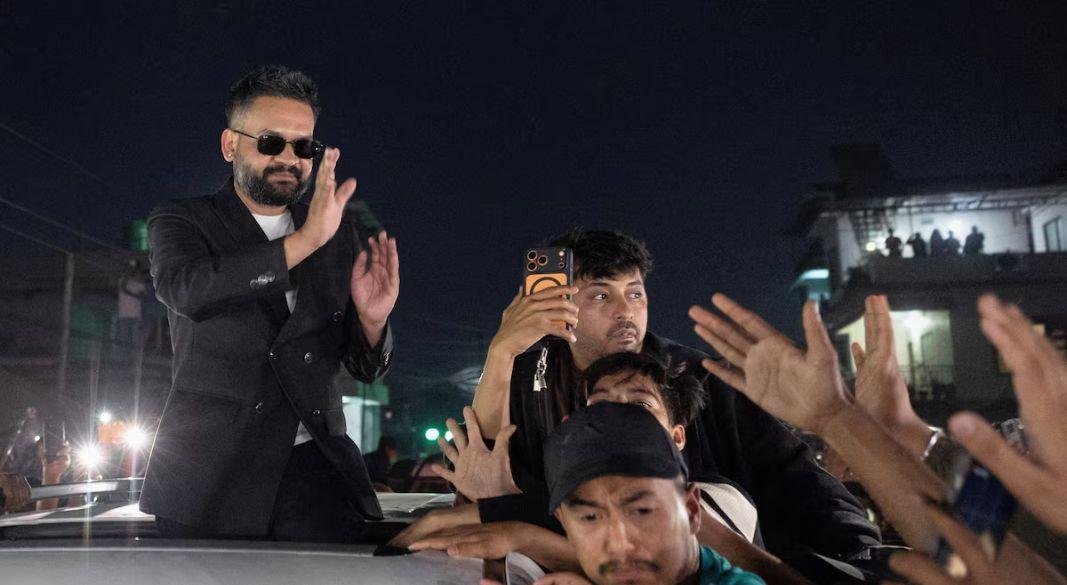 সাবেক জনপ্রিয় র‍্যাপার এবং কাঠমান্ডুর সাবেক মেয়র বালেন্দ্র শাহ