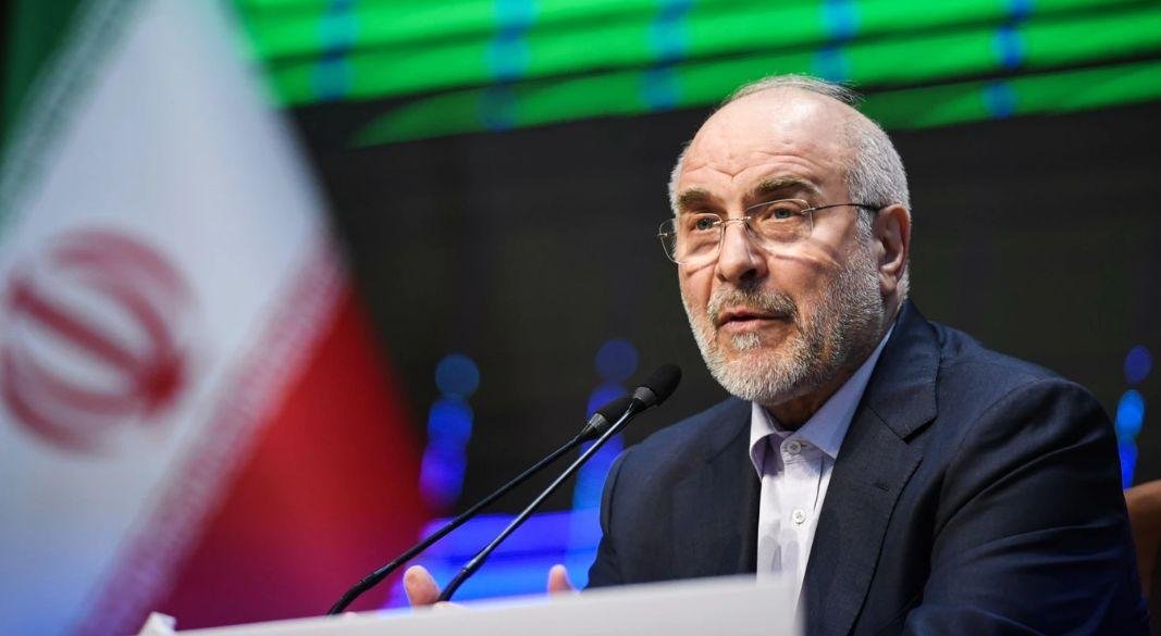 ইরানের পার্লামেন্ট স্পিকার মোহাম্মদ বাঘের ঘালিবাফ।