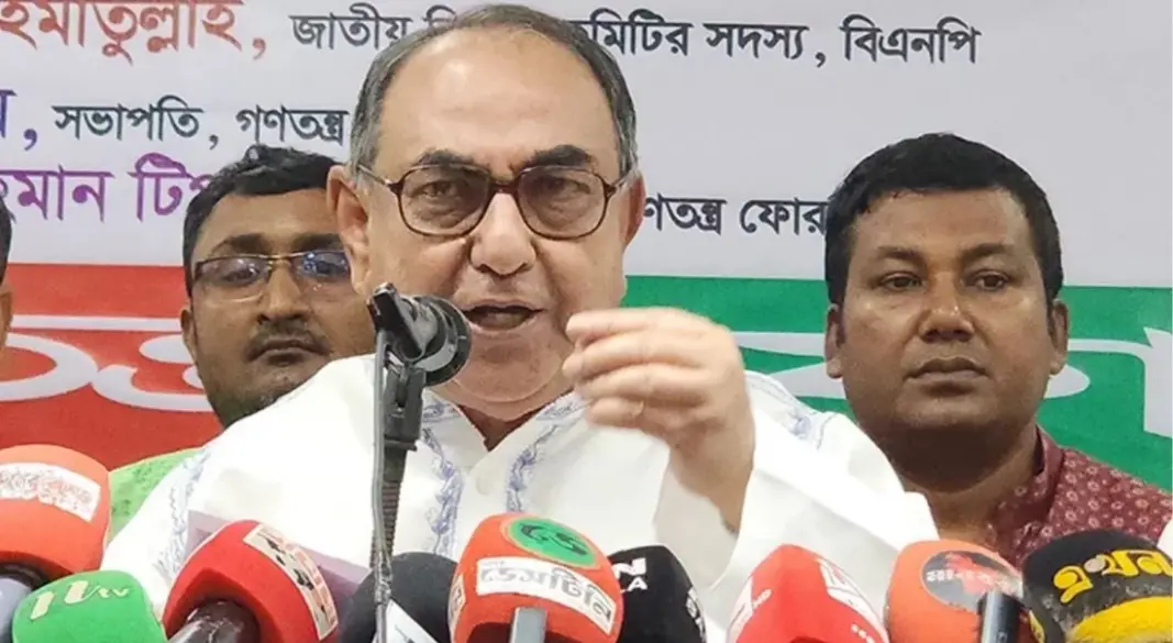 প্রধানমন্ত্রীর রাজনৈতিক উপদেষ্টা ও বিএনপি নেতা মির্জা আব্বাস (এমপি)