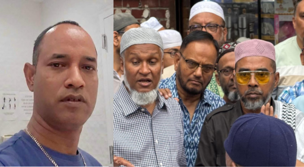 ছবি: রাহুল রব (বামে) । ছবি: কোলাজ- আমেরিকা বাংলা