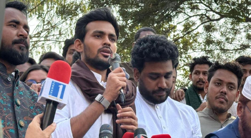 জাতীয় নাগরিক পার্টির (এনসিপি) মুখপাত্র আসিফ মাহমুদ সজীব ভূঁইয়া