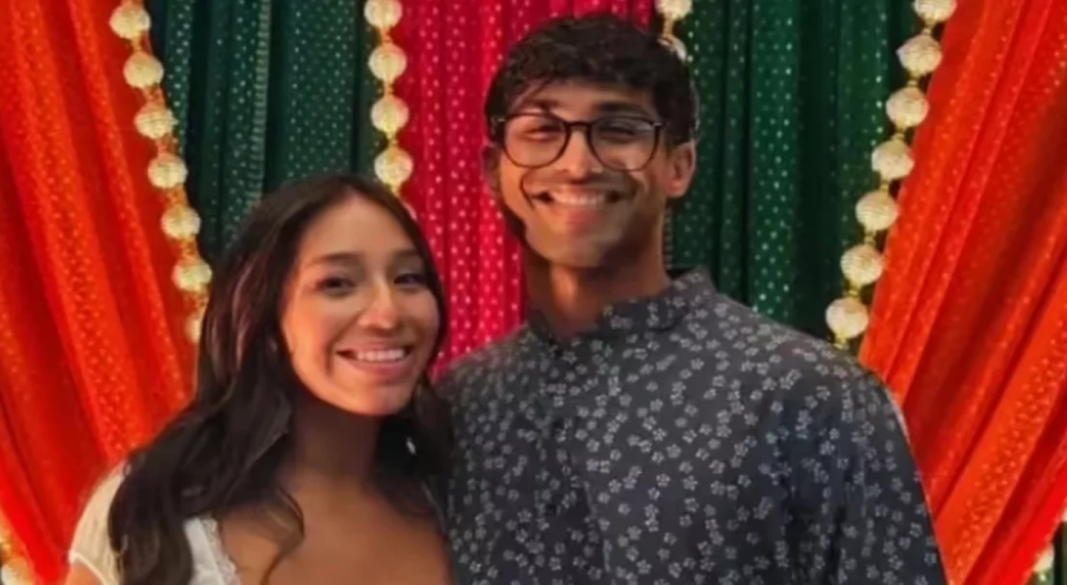 বাংলাদেশি শিক্ষার্থী জয়তু চৌধুরী ও তার স্ত্রী অ্যাশলে ইয়ামিলত