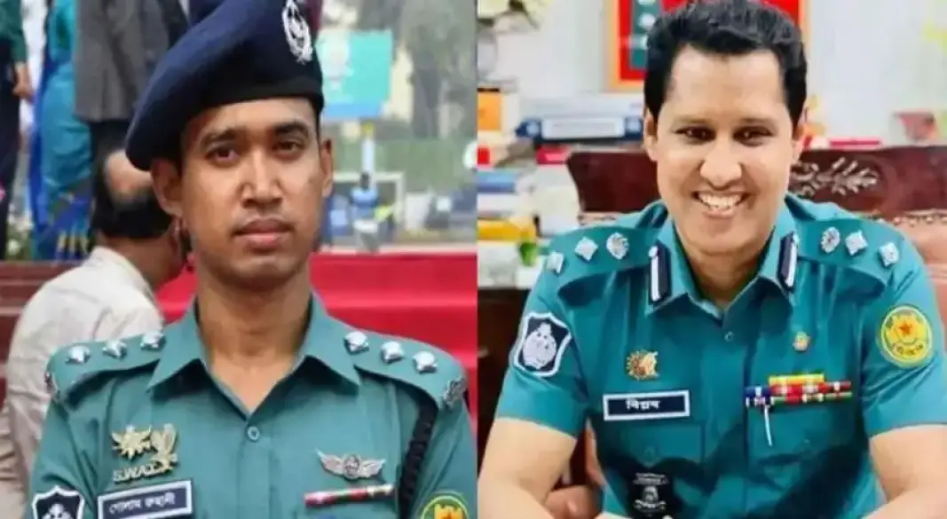 গোলাম রুহানি ও বিপ্লব। ছবি:সংগৃহীত