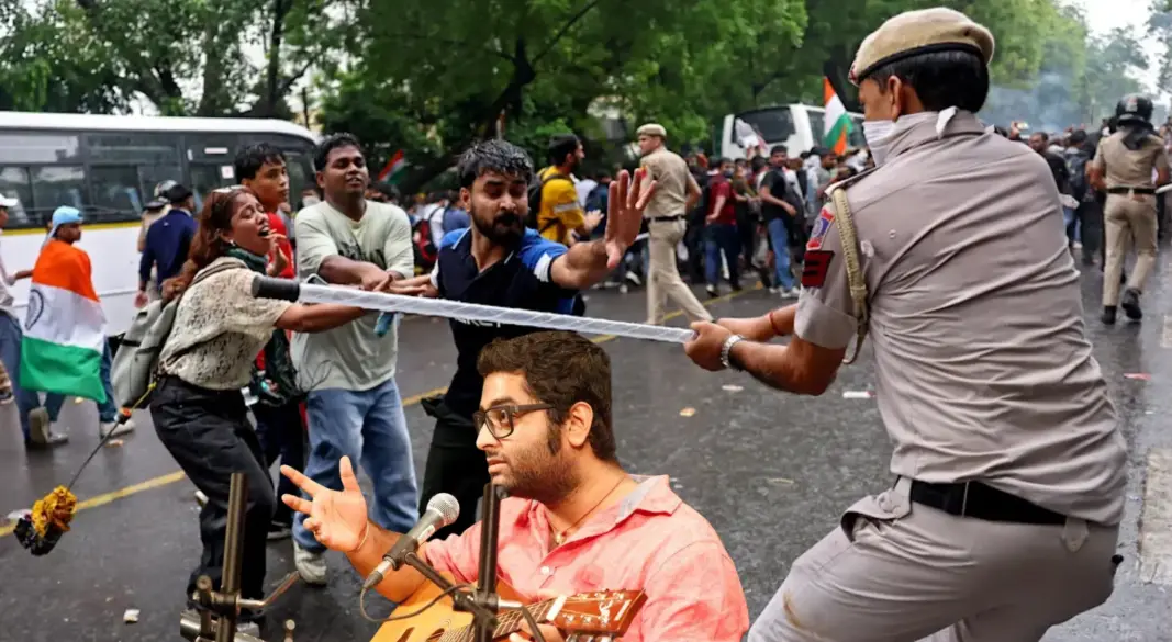 Arijit Sing protest