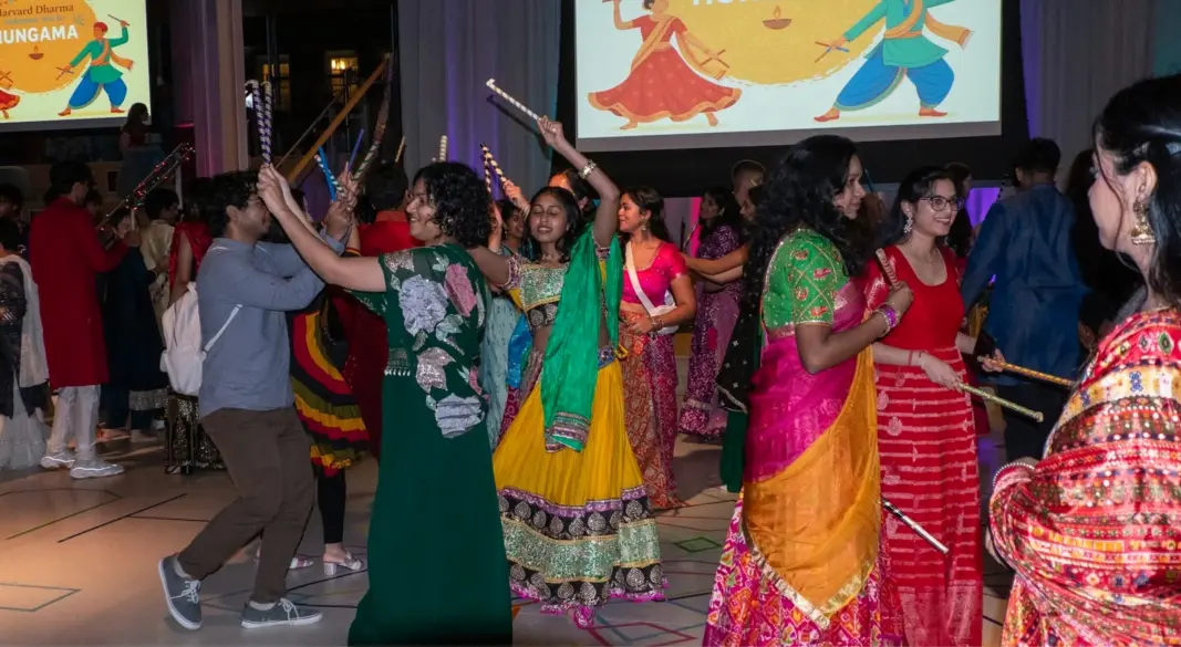 টেক্সাসের মন্দিরে নবরাত্রি উৎসব,