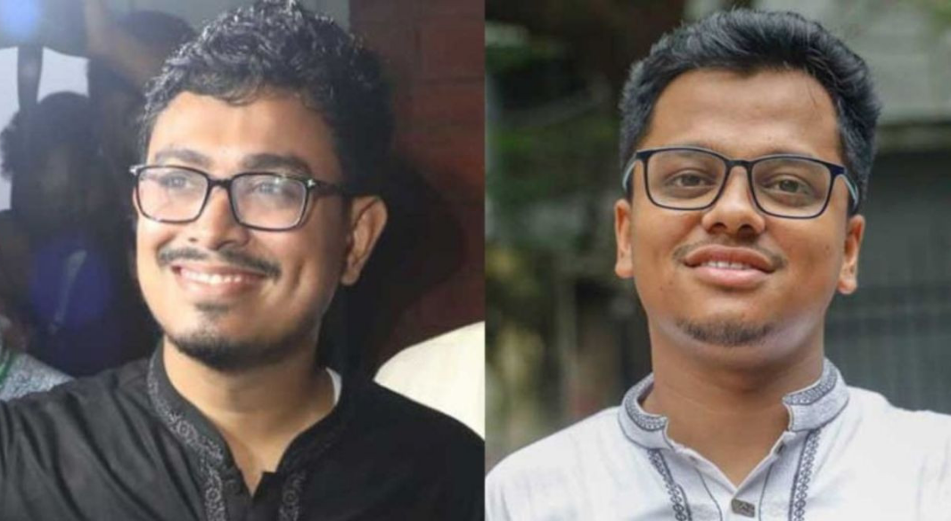 (ডাকসু)-এর শীর্ষ দুই নেতা সাদিক কায়েম ও এস এম ফরহাদ