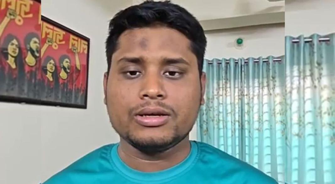 হাসনাত আবদুল্লাহ। ছবি: ফেসবুক লাইভ থেকে নেওয়া