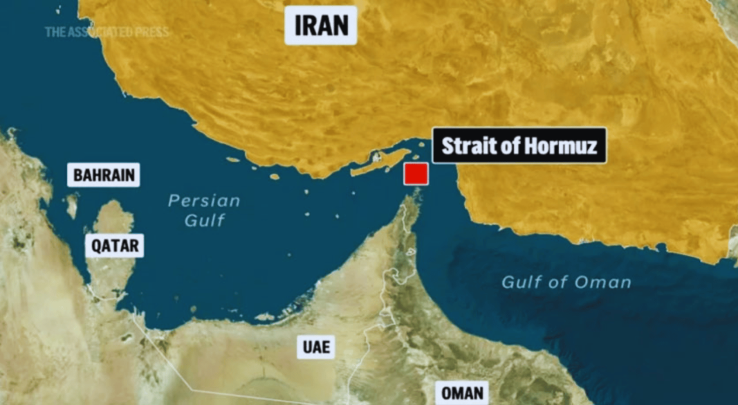 হরমুজ প্রণালি। সংগৃহীত ছবি