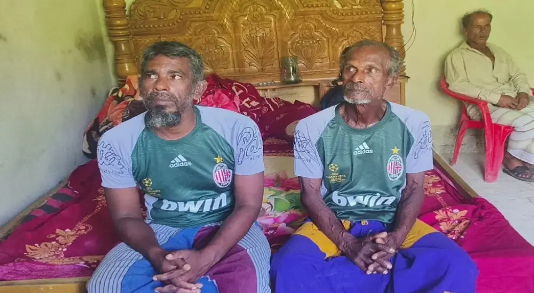 শ্রীলঙ্কার দুই জেলে। ছবি:সংগৃহীত