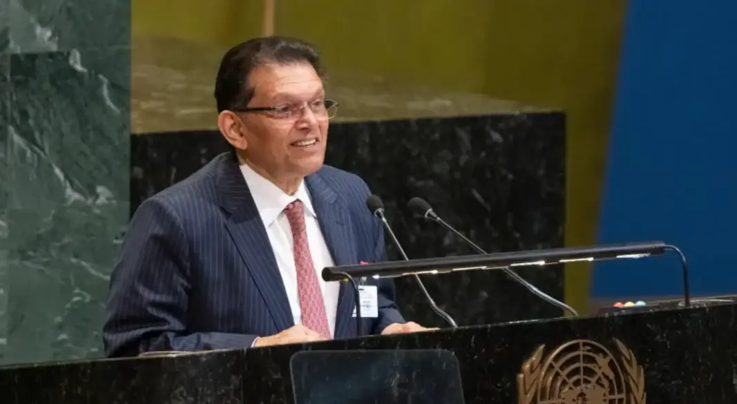 জাতিসংঘ সাধারণ পরিষদের সভাপতি ড. খলিলুর রহমান