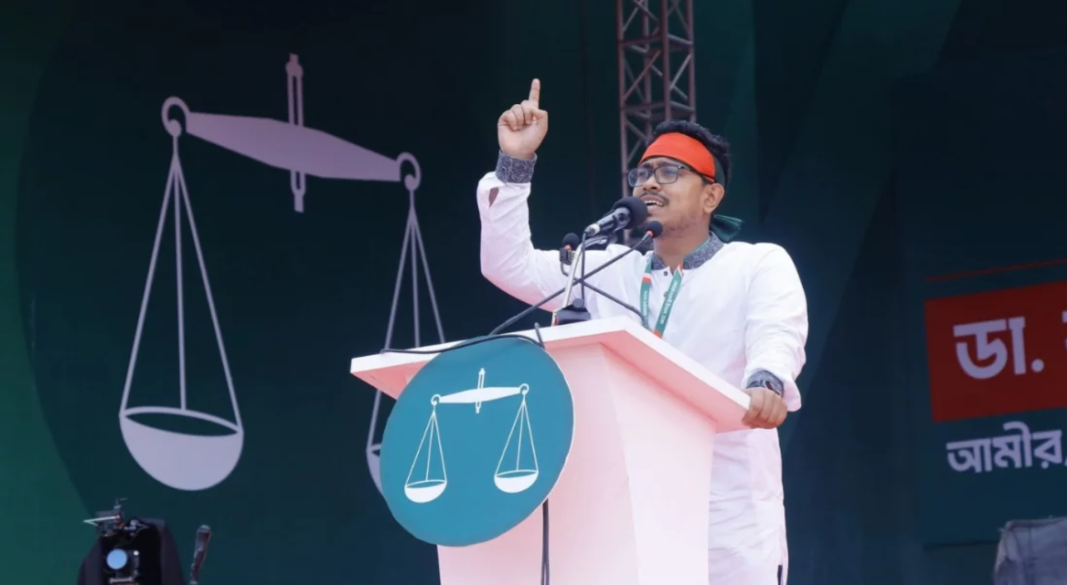 ঢাকা বিশ্ববিদ্যালয় কেন্দ্রী ছাত্র সংসদের (ডাকসু) ভিপি সাদিক কায়েম । ছবি: সংগৃহীত