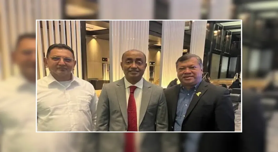 যুক্তরাষ্ট্র সফরকালে মেরিল্যান্ড বিএনপির নেতাকর্মীদের সঙ্গে সৌজন্য সাক্ষাৎ করছেন আইনমন্ত্রী মো. আসাদুজ্জামান। ছবি: সংগৃহীত