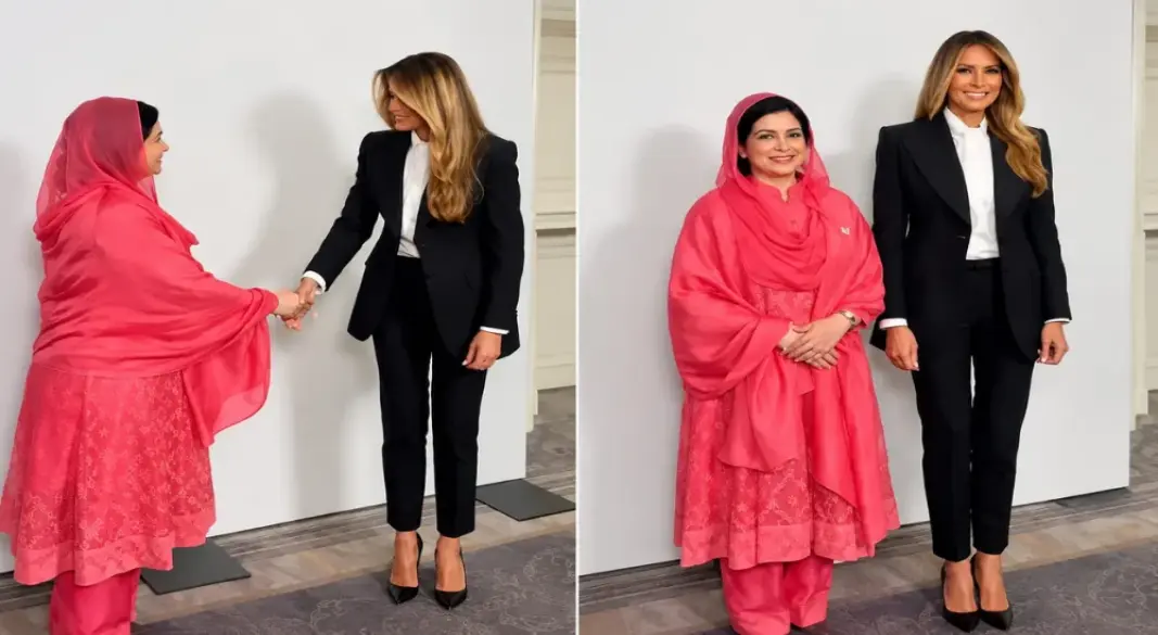 মার্কিন ফার্স্ট লেডি মেলানিয়া ট্রাম্পের সঙ্গে জুবাইদা রহমানের সৌজন্য সাক্ষাৎ