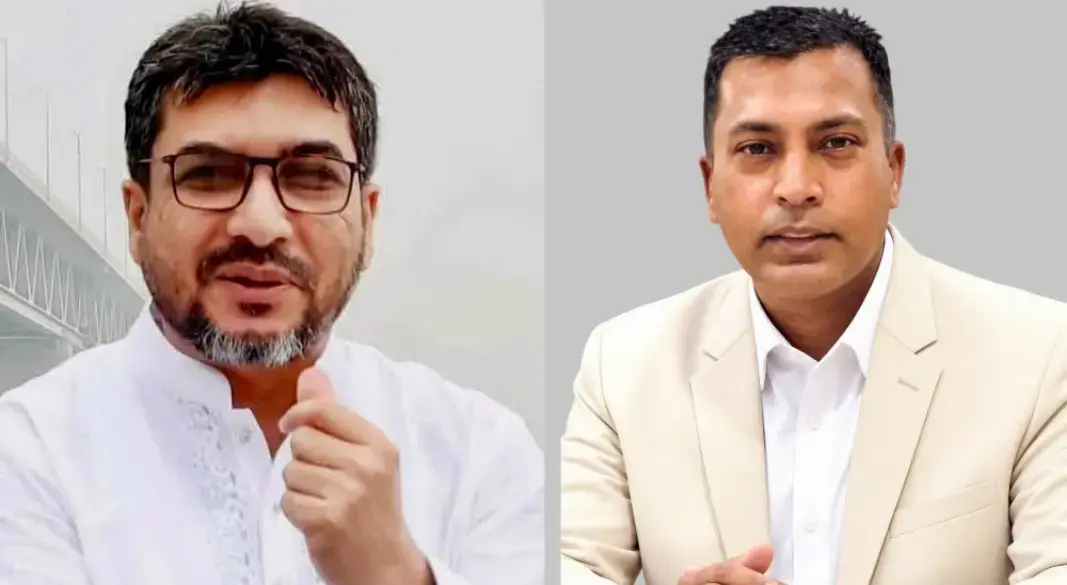 বামে: মিফতাহ সিদ্দিকী | ডানে: জুয়েল সাদত