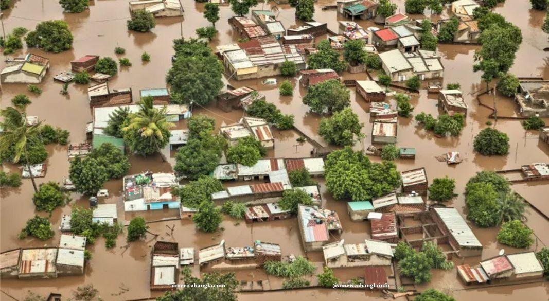 মোজাম্বিকে ভয়াবহ বন্যা