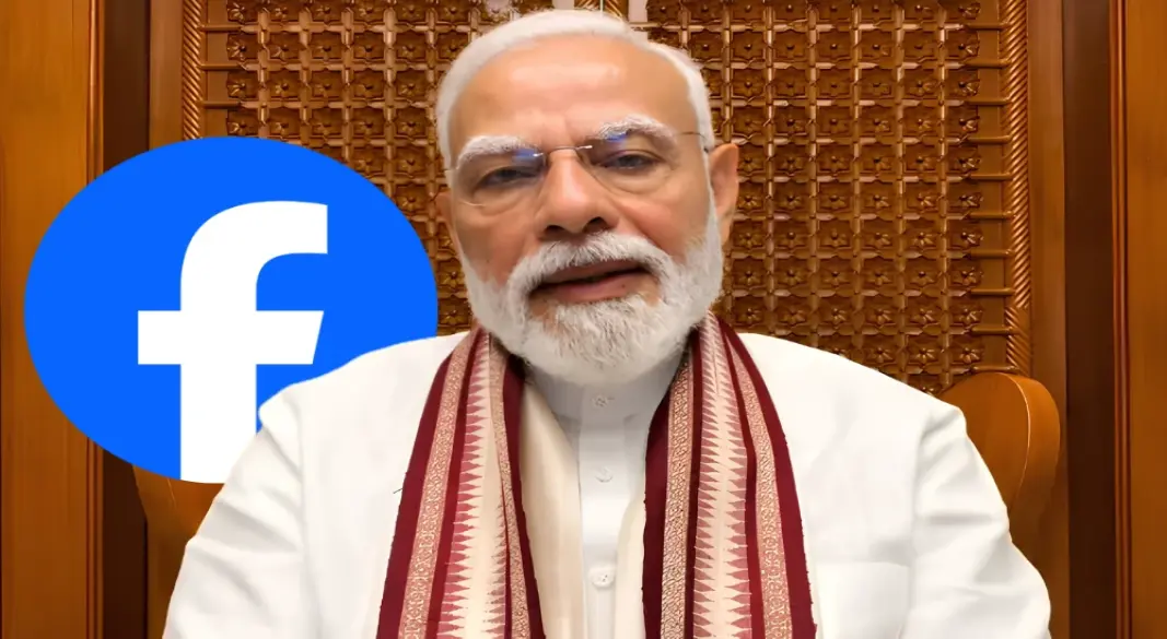 শিক্ষার্থীদের আন্দোলন নিয়ে নরেন্দ্র মোদীর পোস্ট করা সেলফি ভিডিও ফেসবুক থেকে ভুলবশত সরিয়ে ফেলেছিল মেটা। ছবি: সংগৃহীত