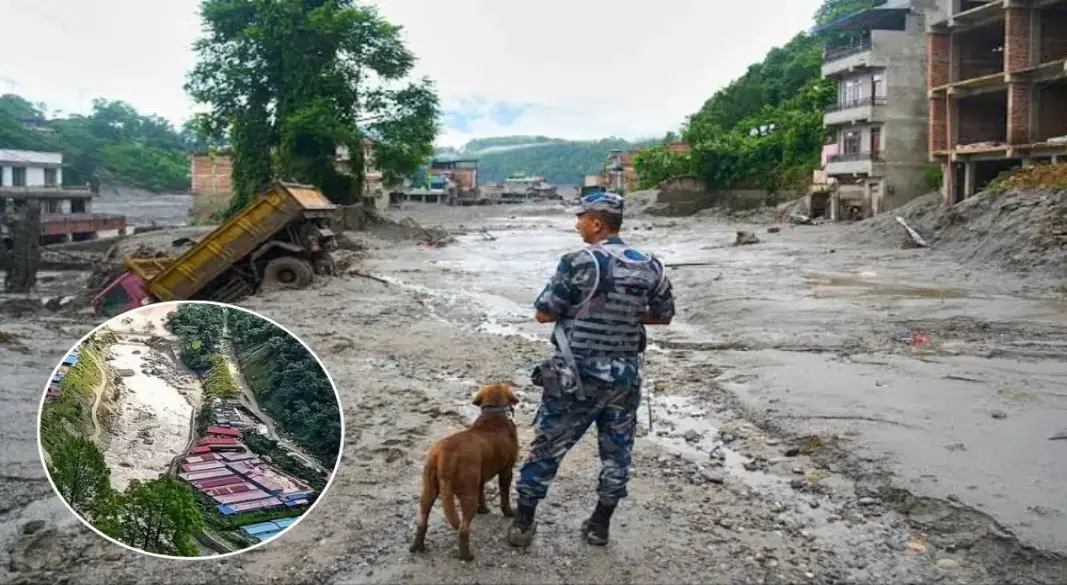 নেপালে আঘাত হানা ভয়াবহ বন্যার পর ৩৯টি দেশের অন্তত ৫৯০ জন বিদেশি নাগরিক নিখোঁজ রয়েছেন। ছবি: সংগৃহীত