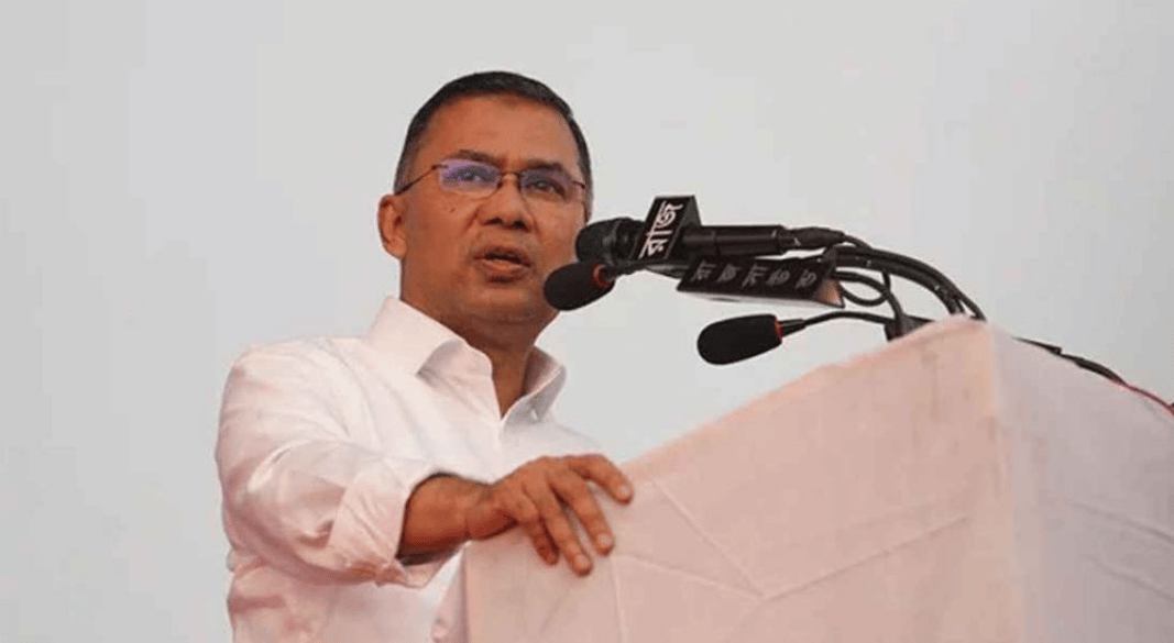 নির্বাচন ঘিরে ষড়যন্ত্র হলে কঠোর জবাব দেওয়া হবে তারেক রহমান