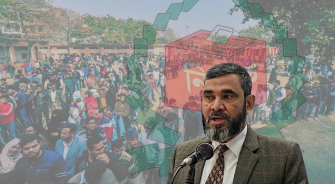 নির্বাচন কমিশনার আবুল ফজল মো. সানাউল্লাহ। ছবি: সংগৃহীত