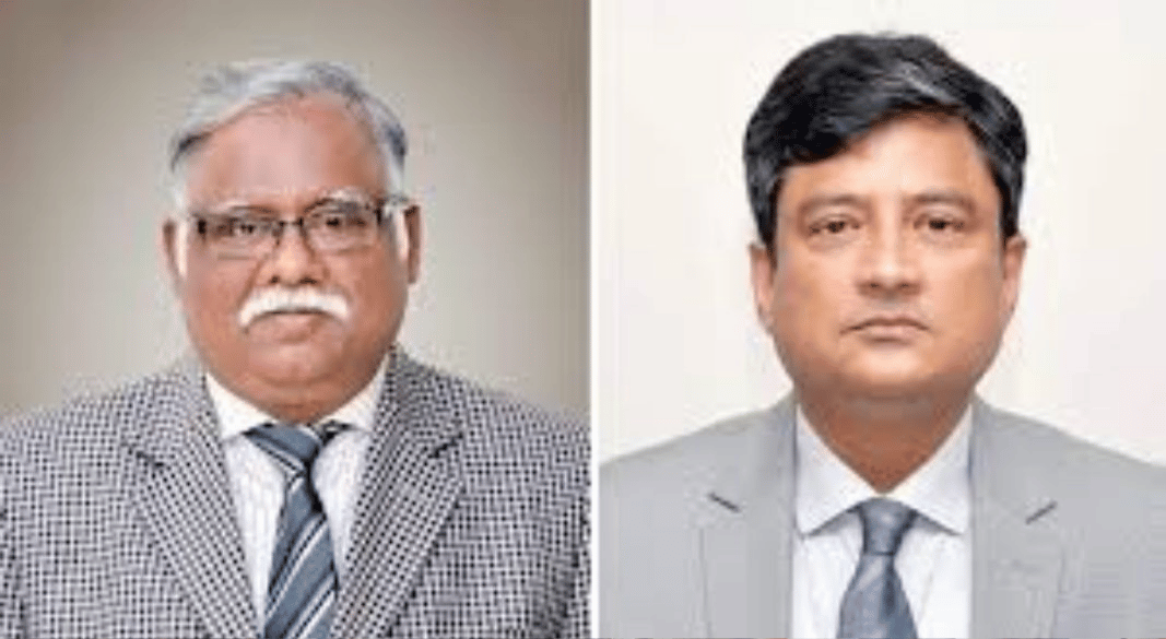 অধ্যাপক ড. হারুন-অর-রশীদ এবং অধ্যাপক ড. মো. মশিউর রহমান