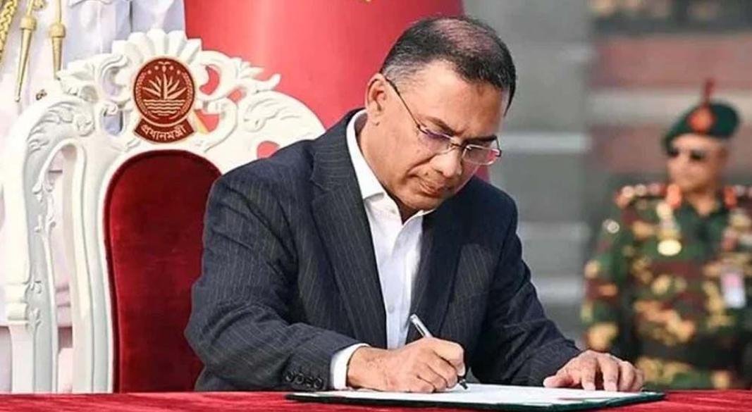 প্রধানমন্ত্রী তারেক রহমান।