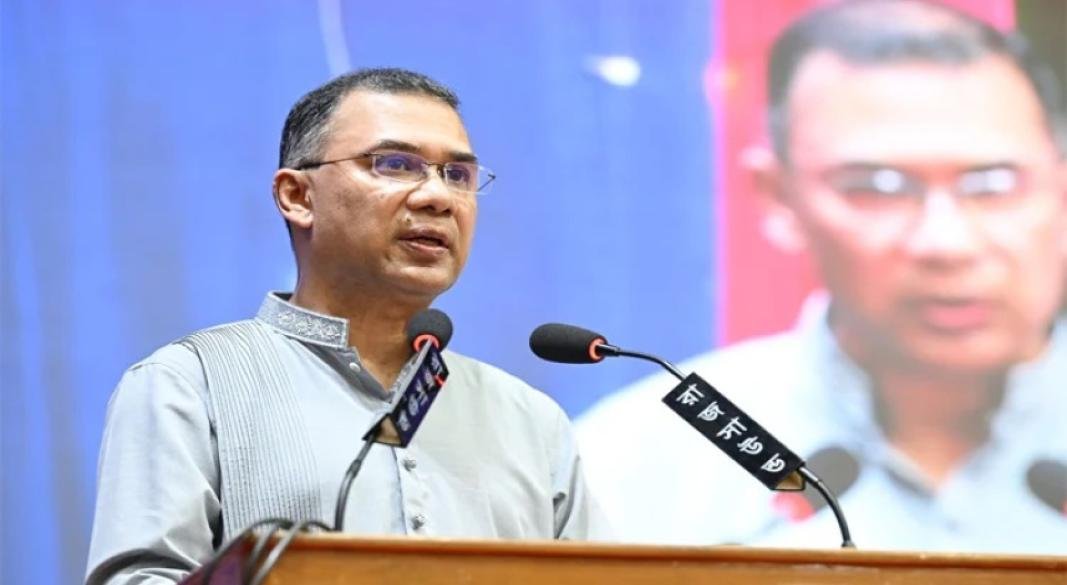 ইঞ্জিনিয়ার্স ইনস্টিটিউশন মিলনায়তনে বিএনপি আয়োজিত আলোচনা সভায় অংশ নেন প্রধানমন্ত্রী তারেক রহমান। ছবি: সংগৃহীত