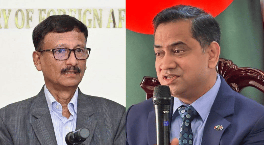পররাষ্ট্র উপদেষ্টার বিরুদ্ধে অসহযোগিতার বিস্ফোরক অভিযোগ রাষ্ট্রদূত আনসারীর
