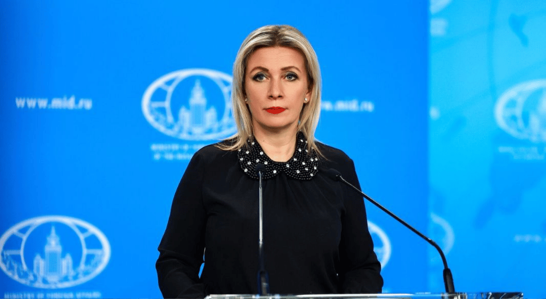 রাশিয়ার পররাষ্ট্র মন্ত্রণালয়ের মুখপাত্র মারিয়া জাখারোভা