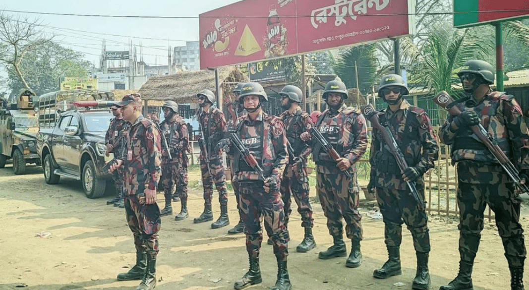 রংপুর বিভাগে ২,৫৬১ ভোটকেন্দ্র ঝুঁকিপূর্ণ, কঠোর ৬ স্তরের নিরাপত্তা জোরদার