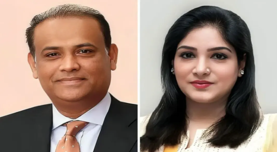 সাইফুজ্জামান চৌধুরী ও তার স্ত্রী রুকমিলা জামান। ছবি: সংগৃহীত