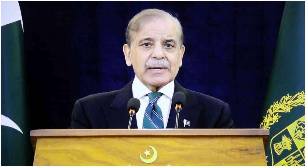 পাকিস্তানের প্রধানমন্ত্রী শেহহবাজ শরিফ।