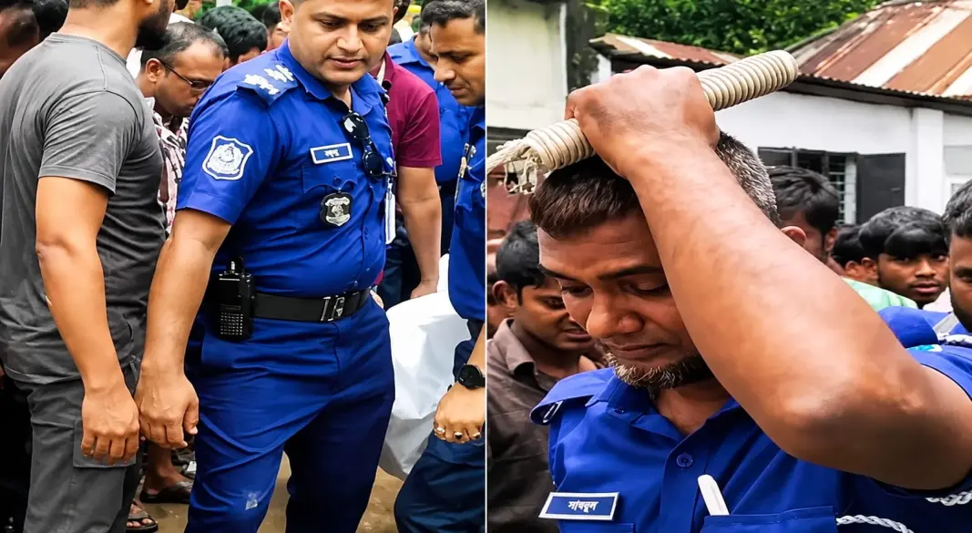 সড়ক দুর্ঘটনার খবর পেয়ে ঘটনাস্থলে দায়িত্ব পালন করতে গিয়ে নিজের ছেলের মরদেহ উদ্ধার করলেন পুলিশ কনস্টেবল। ছবি: সংগৃহীত