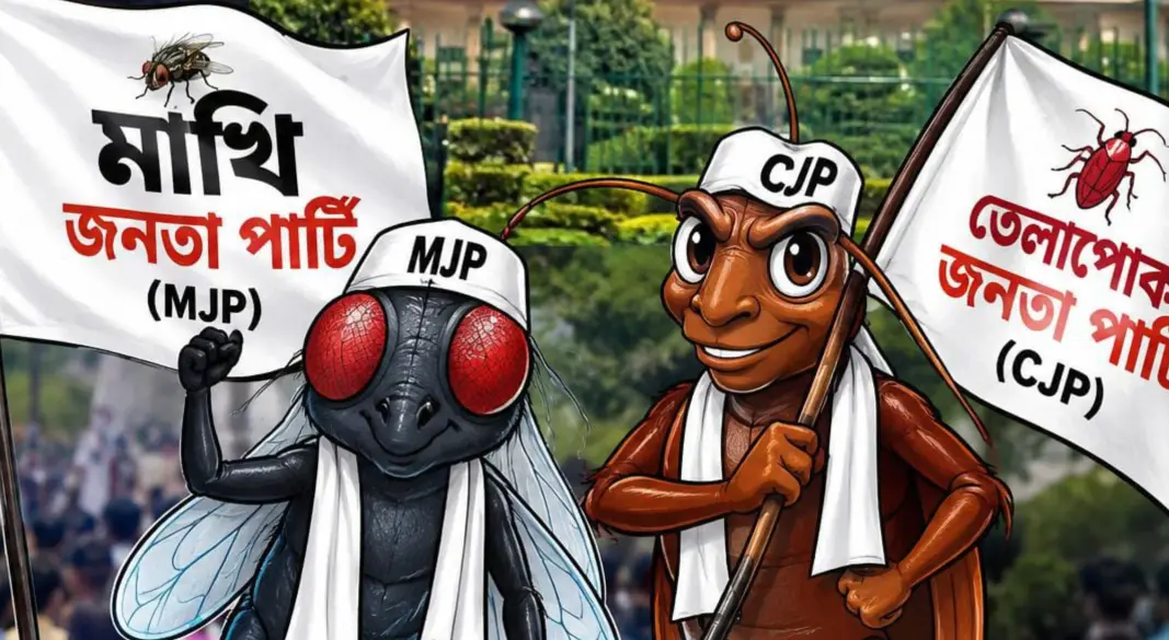 তেলাপোকা’র পর এবার ‘মাছি’ দল