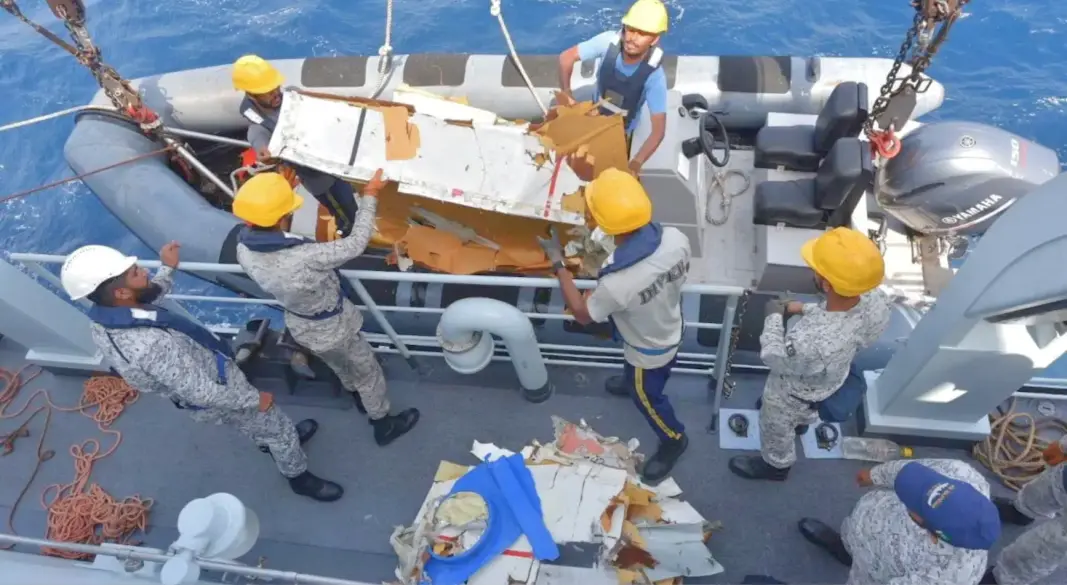 K2 Airways Boeing 737 cargo plane that crashed in the Arabian Sea