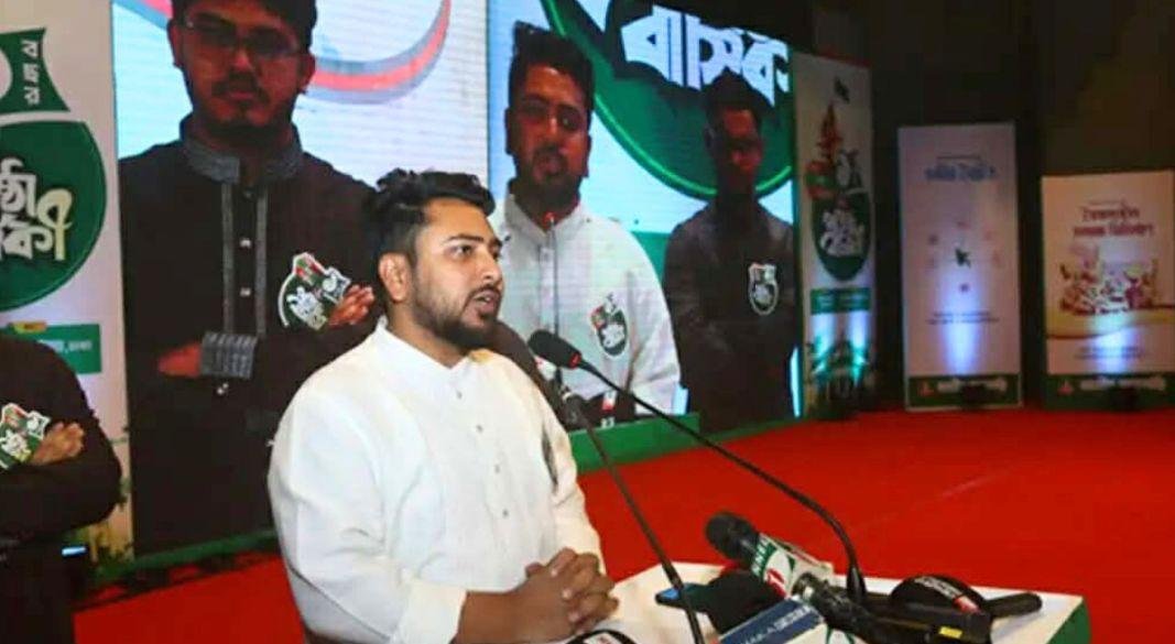 এনসিপির আহ্বায়ক ও বিরোধীদলীয় চিফ হুইপ নাহিদ ইসলাম।