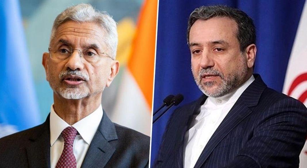 ভারতের পররাষ্ট্রমন্ত্রী এস জয়শঙ্কর ও ইরানের পররাষ্ট্রমন্ত্রী আব্বাস আরাগচি